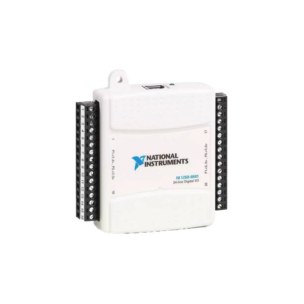 Portable Bus-Powered USB Digital I/O Device with 32-bit Counters and Data Acquisition Card