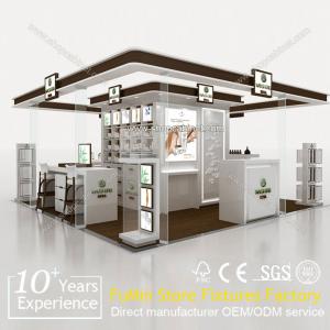 Quality High quality shop cosmetic display cabinet and showcase/ cosmetic cabinet for sale