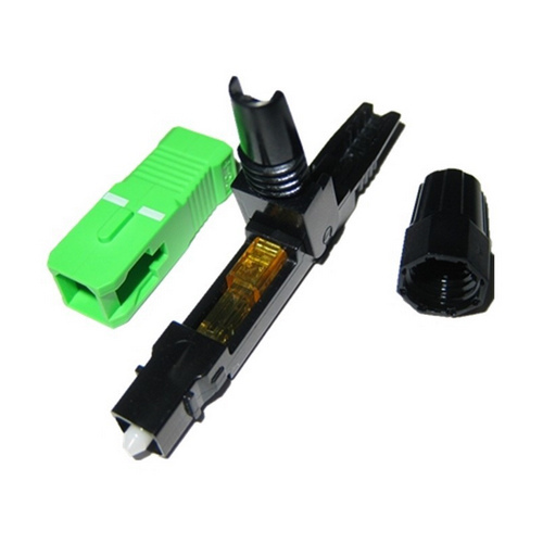 FTTH Network SC UPC APC Singlemode Connectors For Fiber Optic Cables