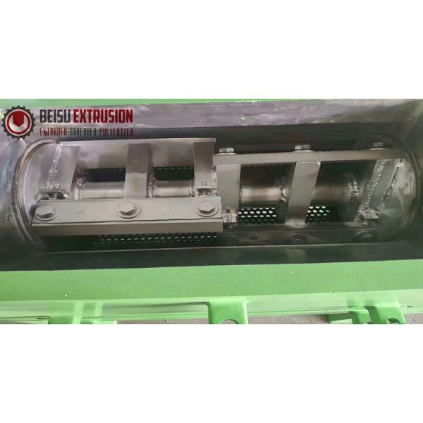 Pipe Crusher With Slice Blade