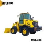 Mini Articulating Wheel Loader , Front Loader Shovel With Supercharged Engine