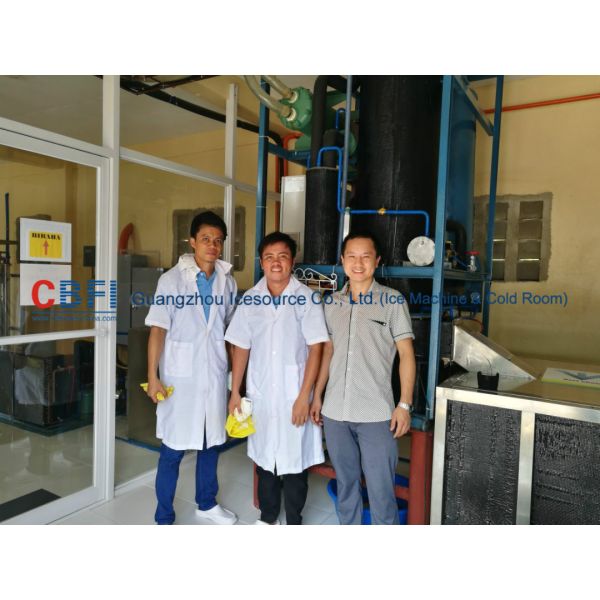 High Efficiency Automatic Type Tube Ice Machine Siemens PLC Control System