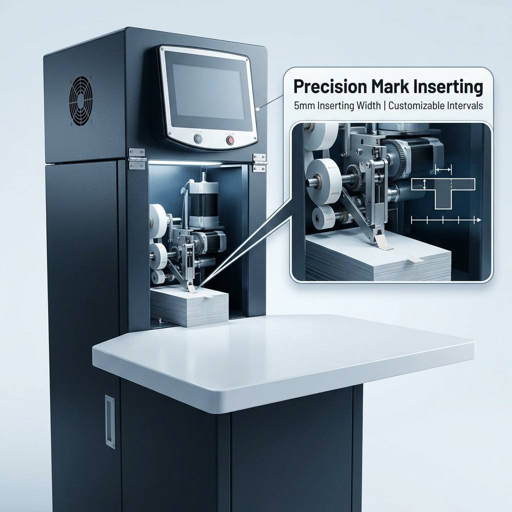 Paper Counting Machine for Notebook Newspaper Test Paper Counting and Mark Inserting Work