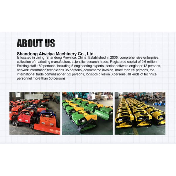 Crawler Self-Propelled Cordless Industrial Grade 16HP Vertical Axis 4-Stroke Petrol Lawn Mower 4km/h Forward Speed Flail Cutting