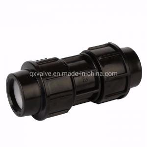 Quality PP Coupling Pn16 Adaptor Pipe Socket Compressing Fittings with Direct Connection QX for sale