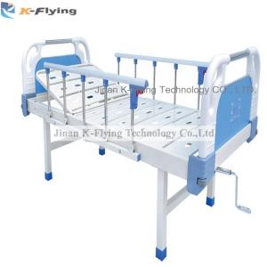 China Single Function Medical Patient Manual Hospital Bed on sale