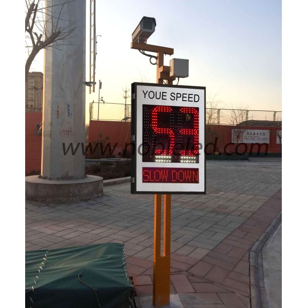 Slow Down Speed Sign with 12VDC Working Voltage Beacon System