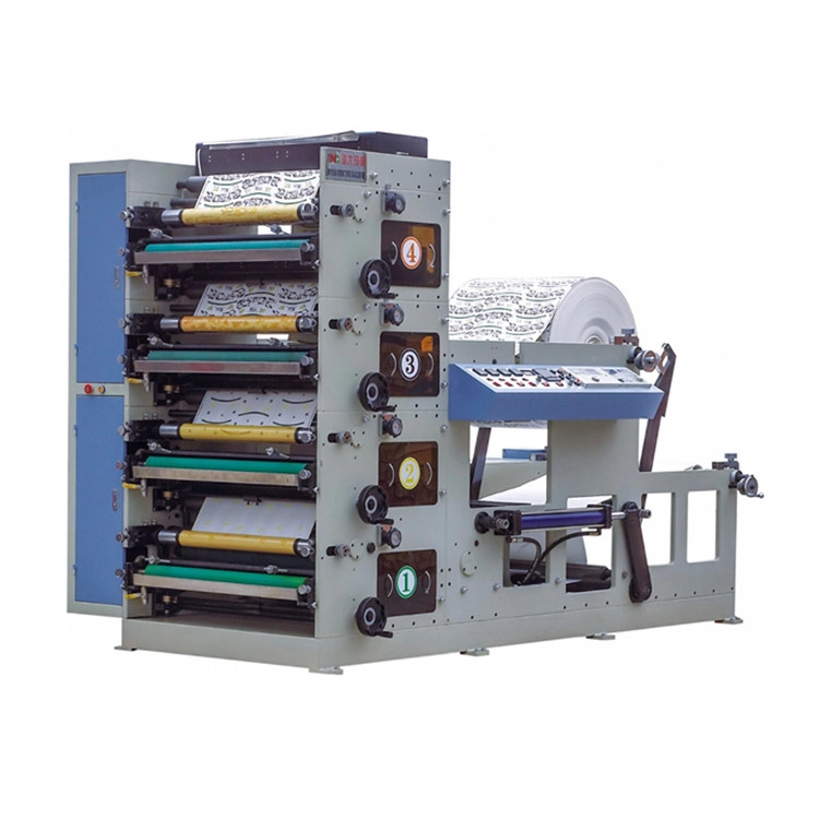 900mm Web Flexo Resin Print Plate Paper Cup Making Printing Machine
