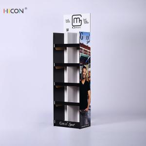 China 5-tier T-shirt Display Cardboard Display Stands for Sportswear on sale