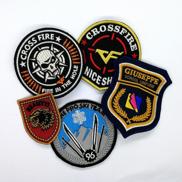 Pantone color School Uniform Logo Patches