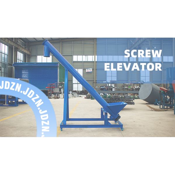 Industrial Automatic Screw Conveyor with Frequency Control and Quantitative Feeding