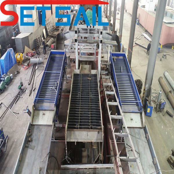 Chain Bucket Sand Gold Diamond Dredger Vessel for River Mining Projects Contractor