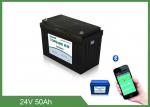 Smart AGV Bluetooth Lithium Battery TB-BL2450F Lifepo4 Cell 24V 50Ah For Ios /