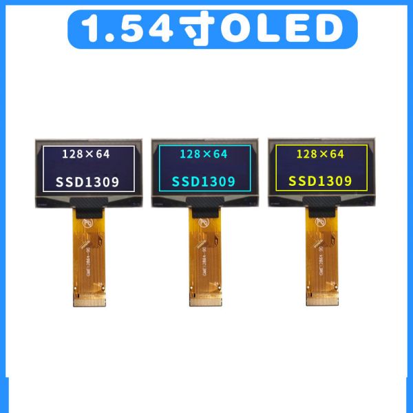 1.54 Inch Oled I2c Display 24pins Custom Oled Display Driving IC SSD1309