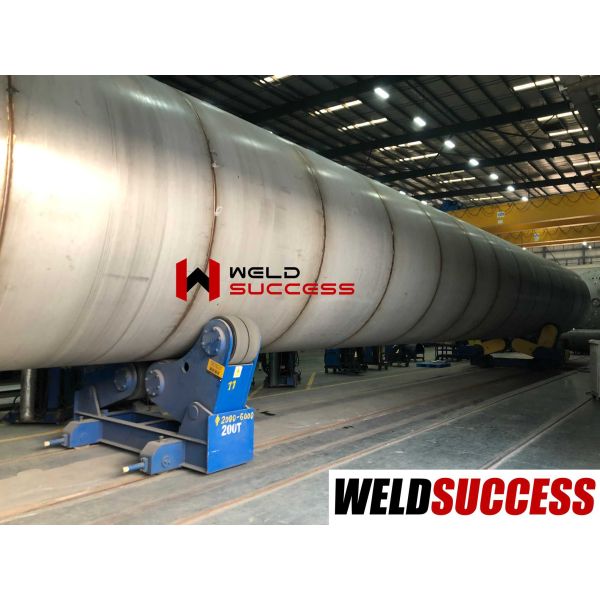 SAR-200 Ton Welding Pipe Turning Roller Self Aligning For Precise And Smooth Rotation