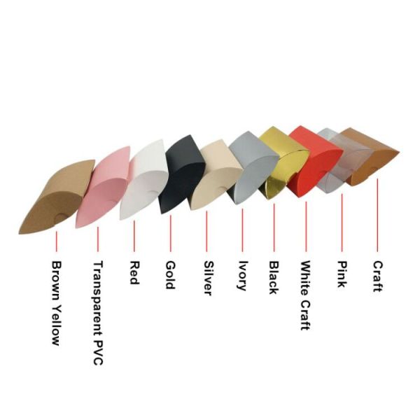 9x6x2.5cm Wedding Favour Pillow Boxes