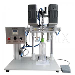 China 80W Semi Automatic Spray Bottle Capping Machine 220V / 50Hz Voltage on sale