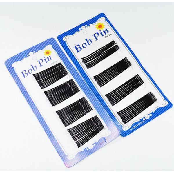 Ordinary black word hairpin