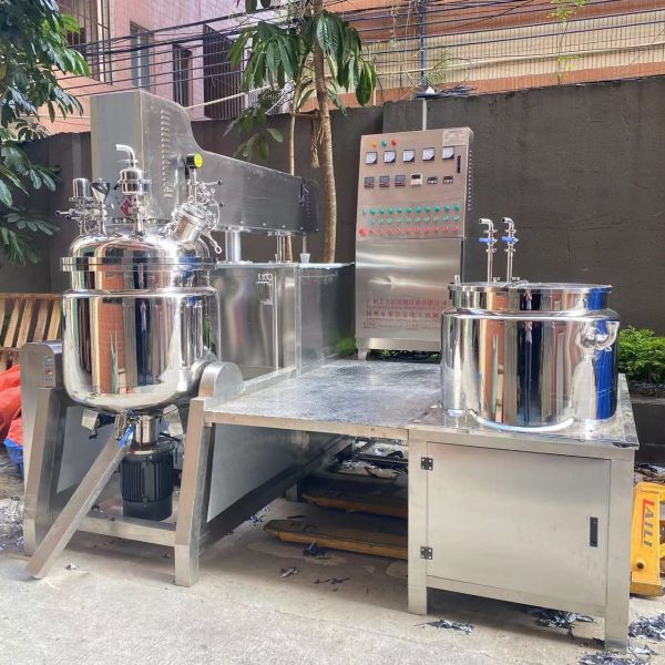 200L Vacuum Ointment Homogenizing Emulsifying Machine