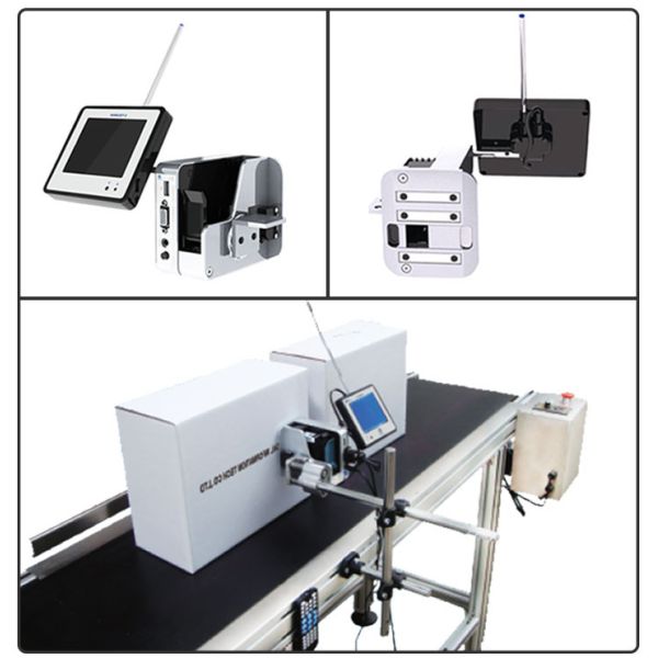 High Speed TIJ Inkjet Code Printing Machine with 3.5 LED display , CE Vertificate