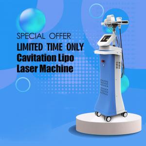 Quality Stationary Weight Loss Lipo Laser Slimming Machine 40 Khz Cavitation for sale