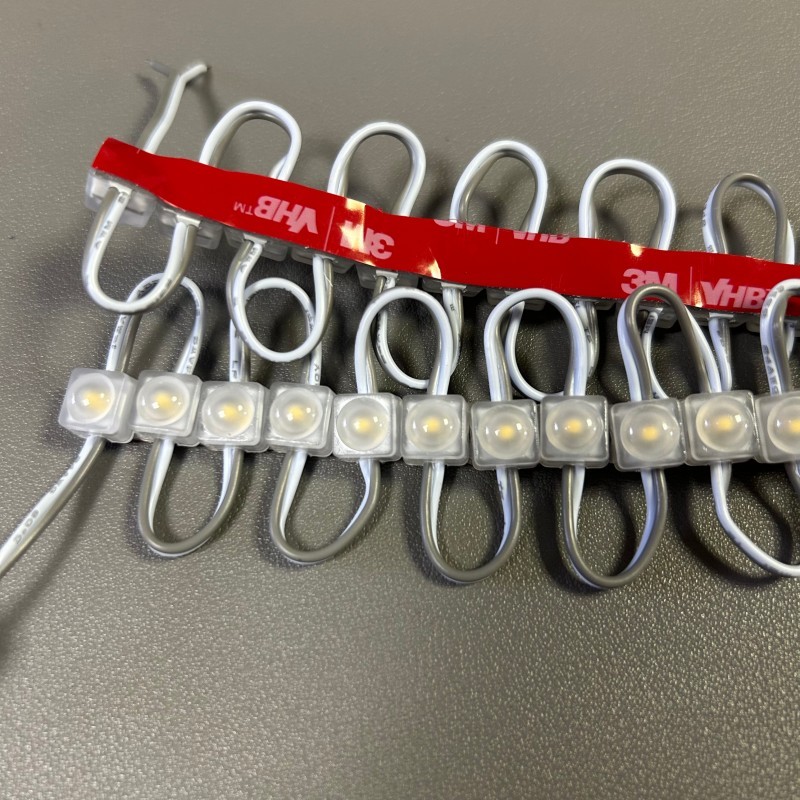 Micro led module light DC12V 0.25W SMD2835 led lens module IP67 waterproof