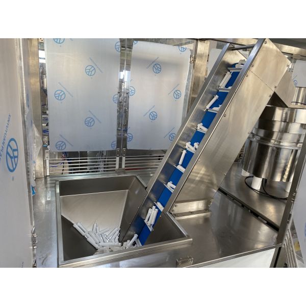 Plunger Type Automatic Plastic Syringe Gel Filling and Capping Machine