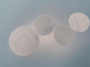 Quality Analysis Polyester Mesh Filters Discs for Component Cleanliness Assessments for sale