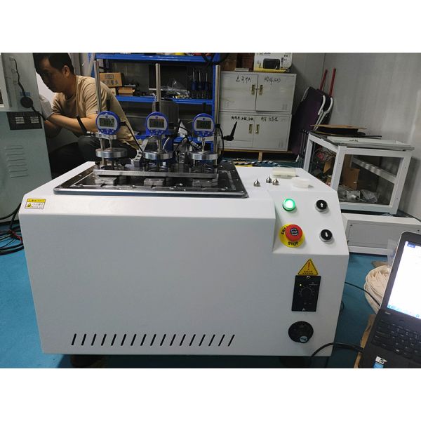 Heating Deflection Softening Plastic Rubber Testing Machine for Nylon / Cable