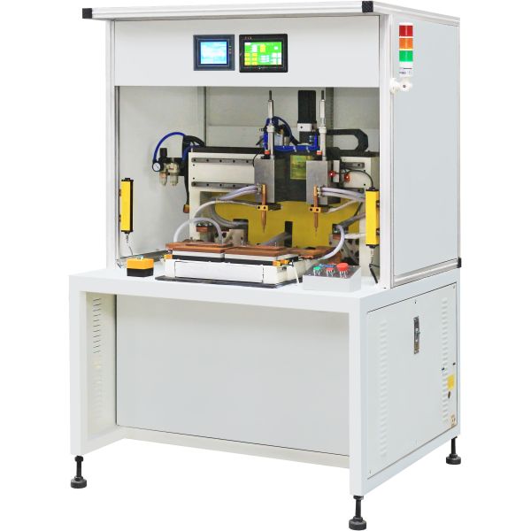 CNC Automatic Welding Machine for Electronic Connector , Wire Terminals Spot Welder