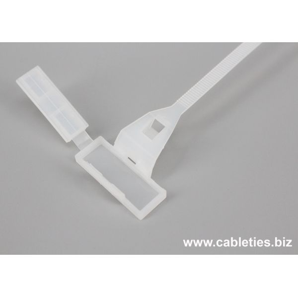 Nylon cable tie-flip marker cable tie