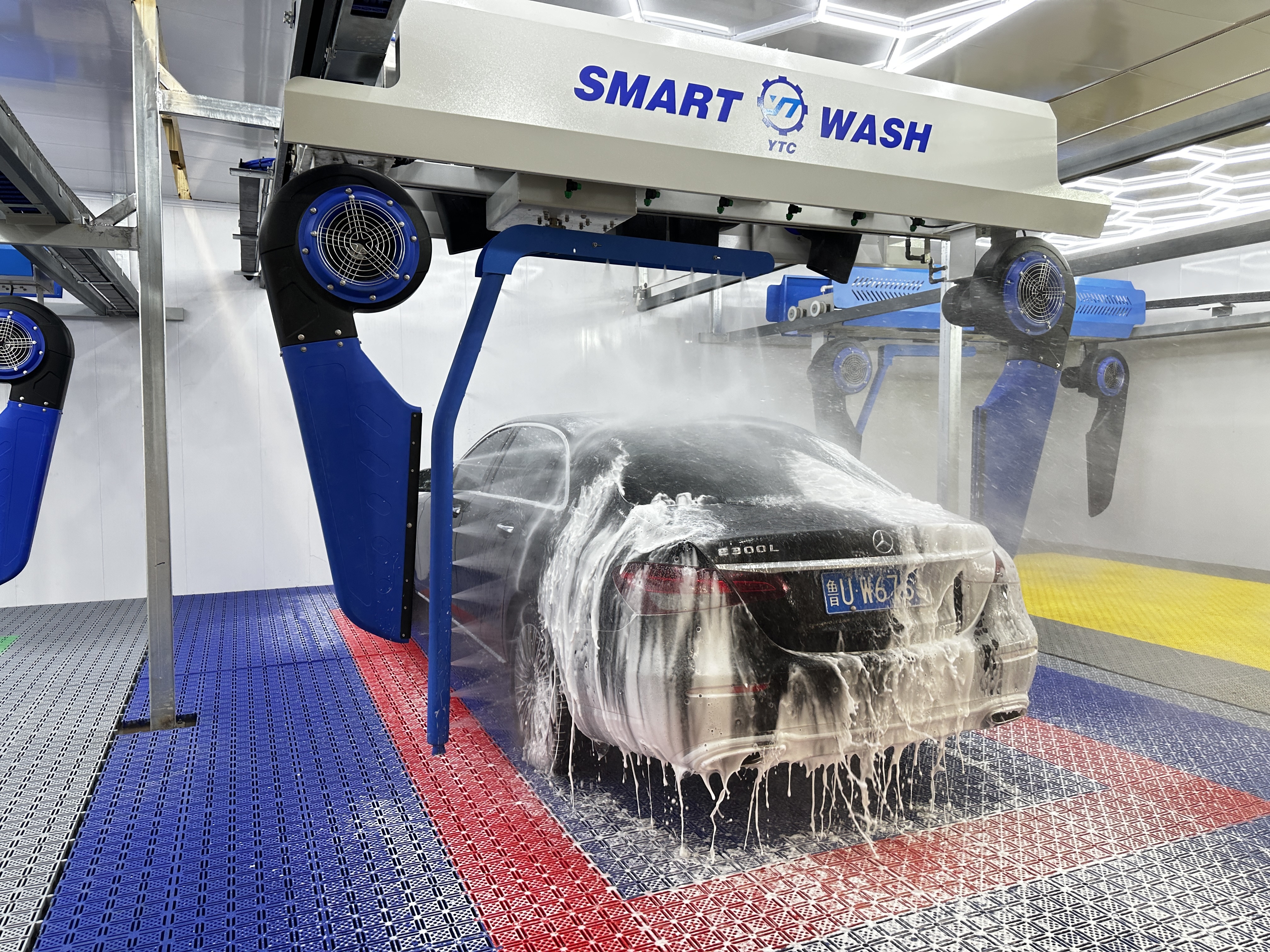YTC Multi Wash Touchless Car Wash Machine Program Selectable Cleaning System Auto Mode