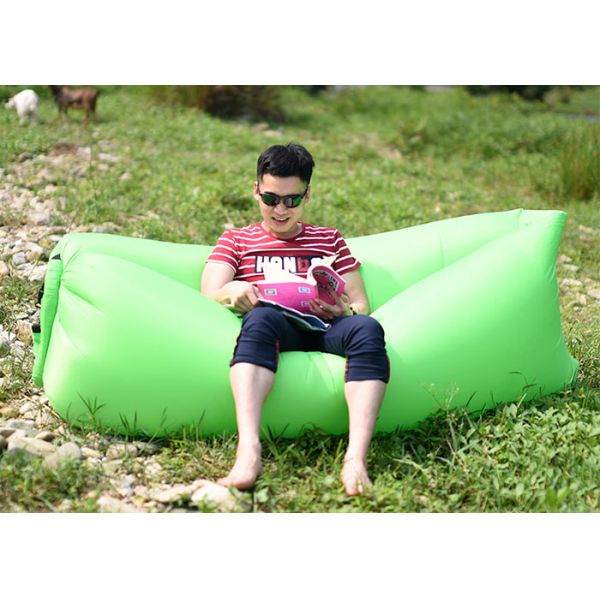 Polyester Lounge Inflatable Sleeping Bag Single Person