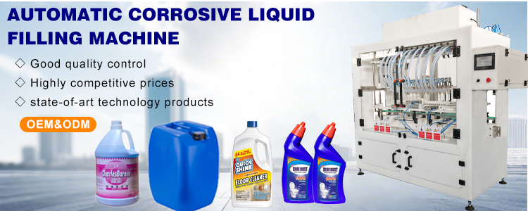Automatic Plastic Bottle Digital Liquid Bleach Filling Machine for Detergents 1000ml 6 Nozzle Diaphragm Pump Custom
