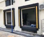 Vehicle Loading Dock Seal That For Rain Protection With Yellow Warning Strip