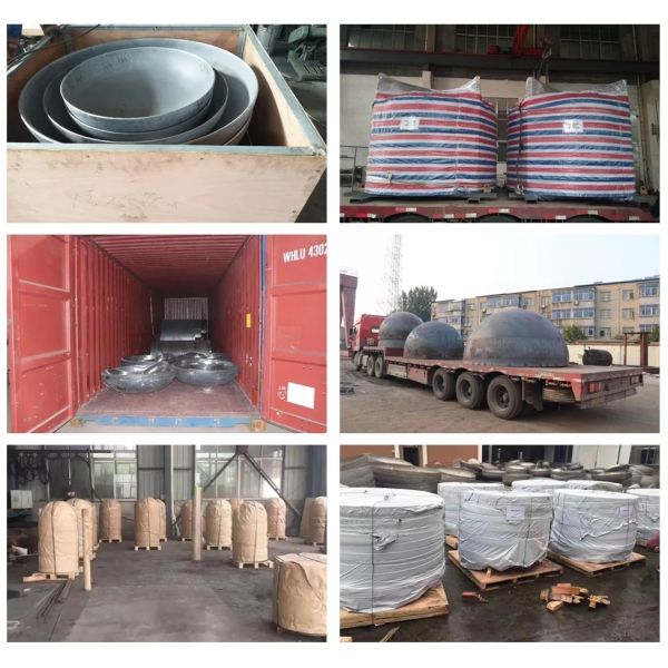 Hexagon/Round Head Code Customized Stainless Steel 304l Elliptical Torispherical Dished Head