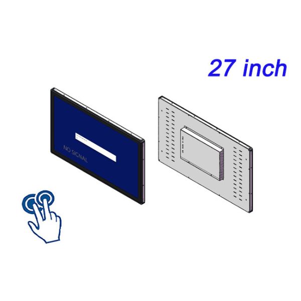 27-Inch Embedded Touch Screen for Exhibition Stands, Education Systems, Conference Room Displays, and Advanced Retail Solutions