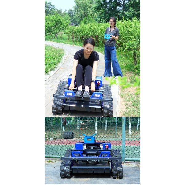 US Spot Remote Control Crawler Mower Fast Mowing, Off-road Driving Structure Weeding Machine for Municipal Greening and Farmland