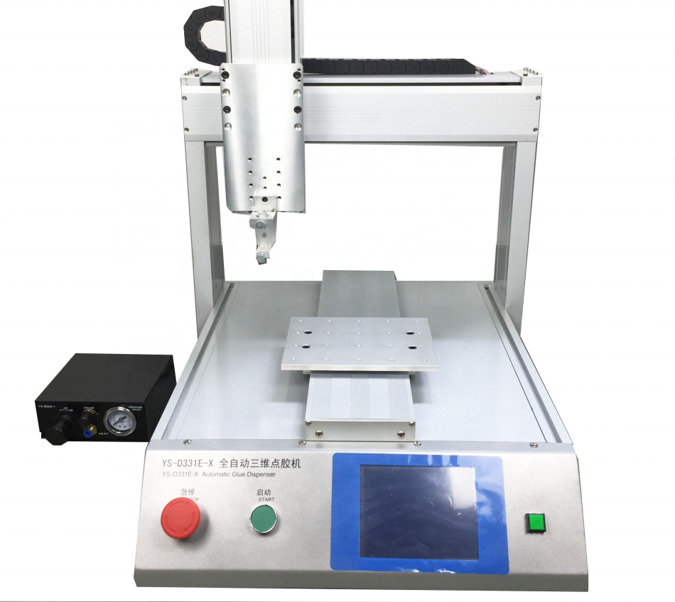 Desktop Polyurethane Resin Potting Machine Polyurethane Potting Machine for Dome Sticker Label Dispenser Dispens Glue