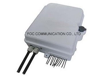 Waterproof IP65 Cable Termination Box 24 Core Pigtails And Adapters For FTTH