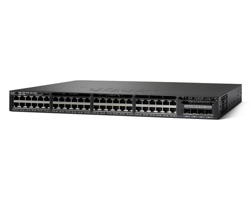 Original Cisco Ethernet Network Switch WS-C3650-48FD-L Catalyst 3650 48 Port Full PoE Switch