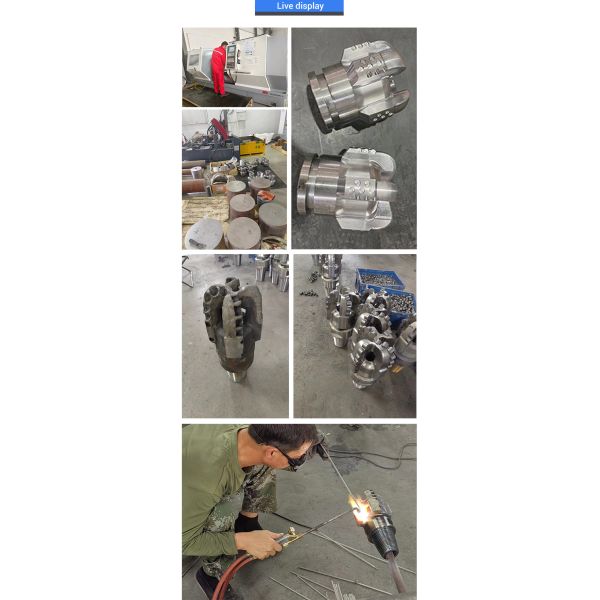 IADC code M423 Various specifications PDC drill bit diamond bit for hard rock formation