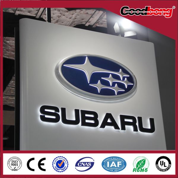 Customized Vacuum Forming Auto Signage