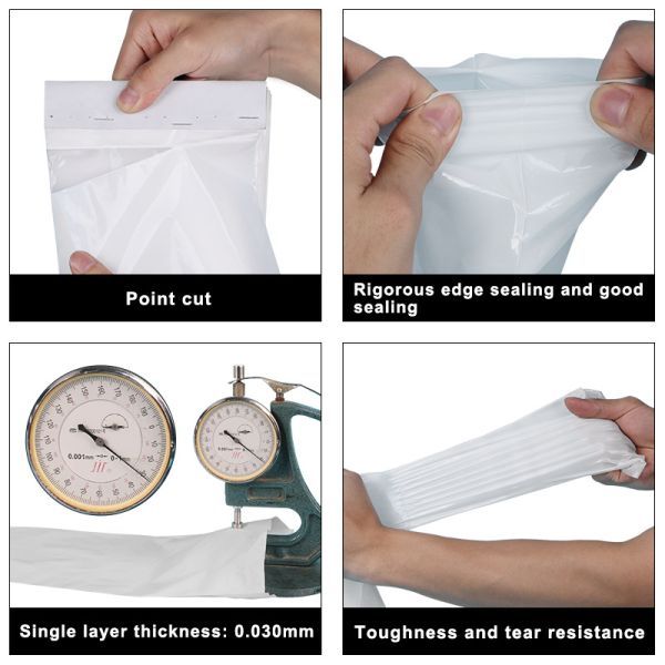 Disposable Recycled Trapezoidal LDPE Plastic Bags For Packaging Wiper