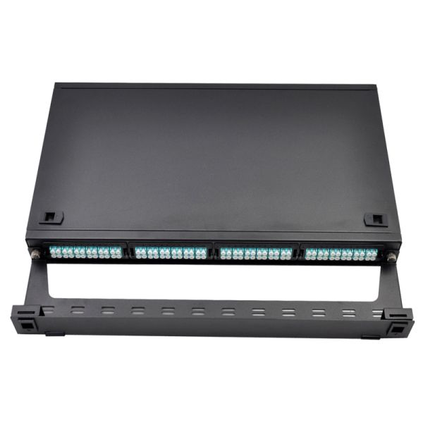 Sliding Type 19 Inch Rack Mount Fiber Optic Patch Panel with 12/24 Port SC/LC/E2000 for FTTH