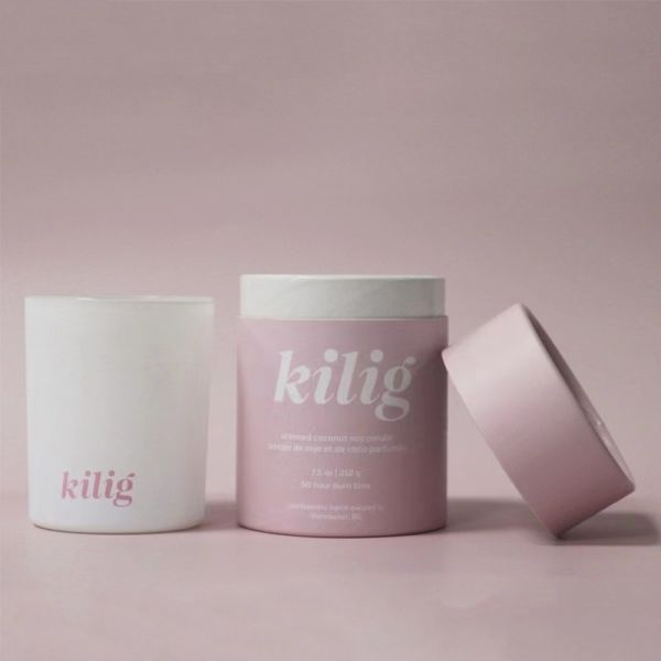 Customizable Cylindrical Print Candle Paper Tubes with Accept Custom Finishing