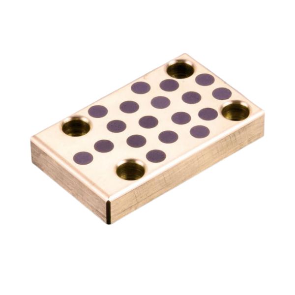 Precision-machined C86300 bronze plate for wear and corrosion resistance