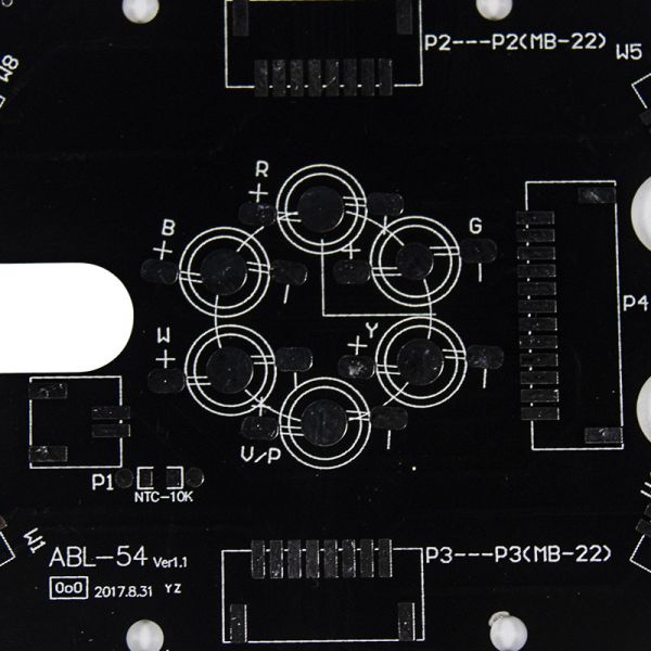Soldering Double Sided Pcb Clad Single Sided Pcb Assembly Services Of LED Aluminum PCB