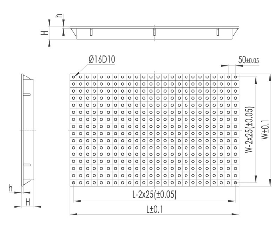 Nitride Steel 2D Welding Table Steel Welding Table Welding Fixture