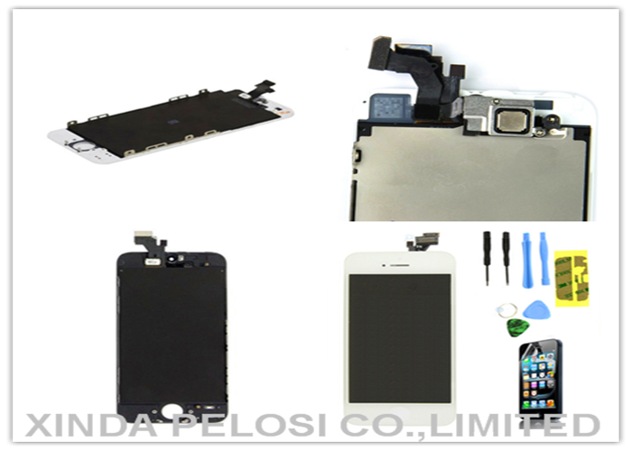 Grade AAA Iphone 5 LCD Touch Screen And Digitizer 1024*768 Display Resolution
